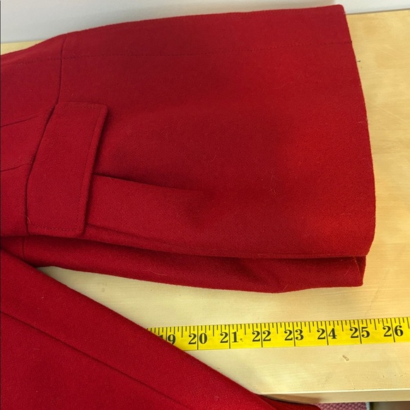 Banana Republic Women's Bold Red Trench Coat - Picture 16 of 16